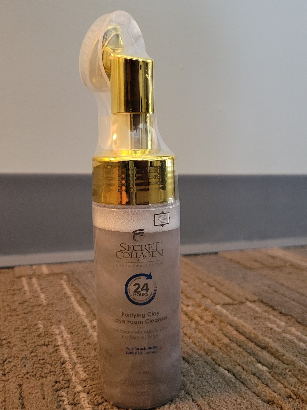 Secret Collagen Purifying Clay Lava Foam Cleanser